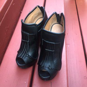 L.A.M.B Booties Shoes